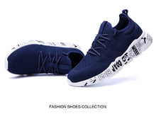 Load image into Gallery viewer, Blue Sneakers Outdoor Running Breathable Sports Shoes
