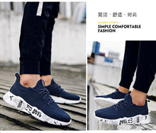Load image into Gallery viewer, Blue Sneakers Outdoor Running Breathable Sports Shoes