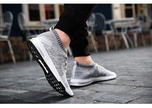 Load image into Gallery viewer, Grey Sneakers Outdoor Running Breathable Shoes