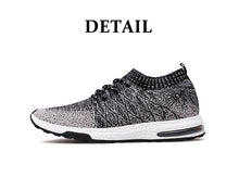 Load image into Gallery viewer, Grey Sneakers Outdoor Running Breathable Shoes