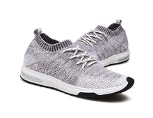 Load image into Gallery viewer, Grey Sneakers Outdoor Running Breathable Shoes